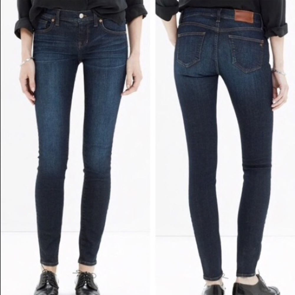 Madewell Skinny Skinny Jeans in Waterfall Wash 27